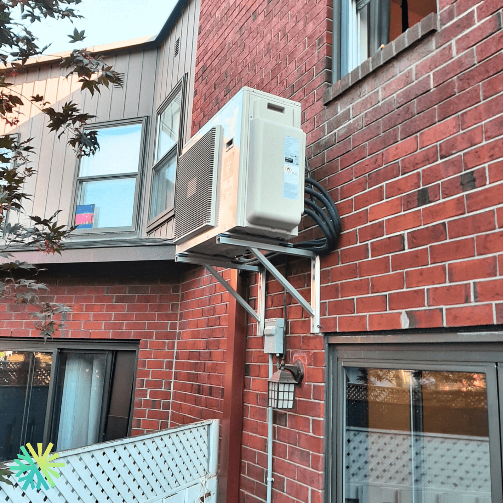 Installation d’une thermopompe Sharp BU DoubleZone à Brossard