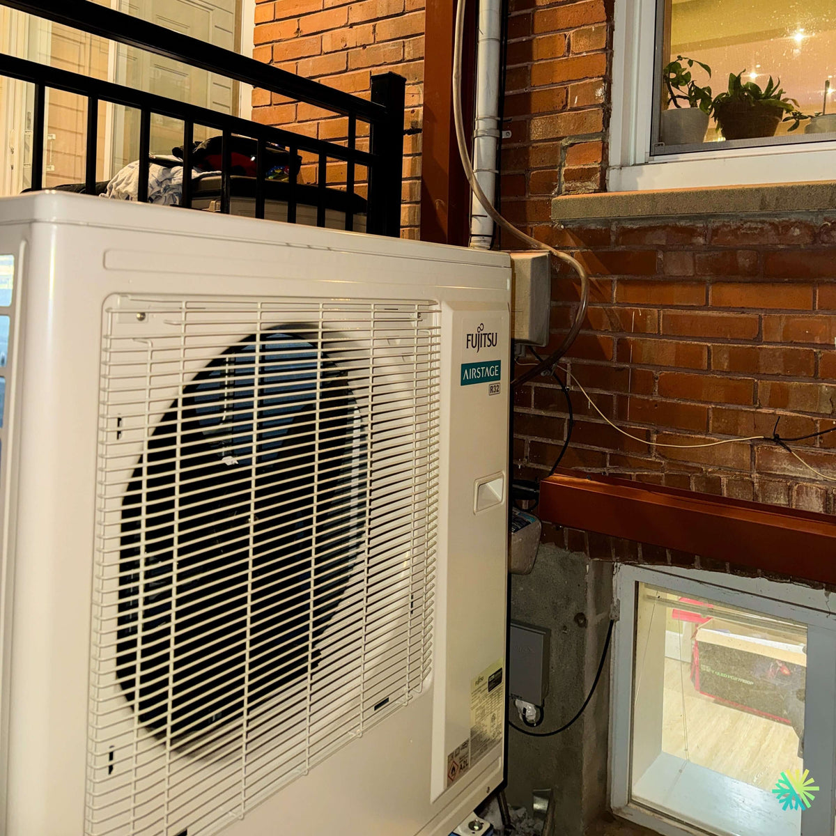 Installation d’une thermopompe triple zone Fujitsu Aquila XLTH à Massueville, en Montérégie