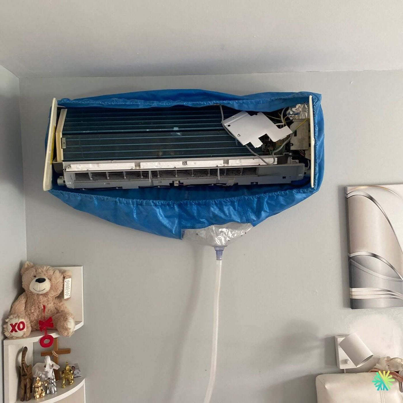 Réparation d’un climatiseur mural Gree à Sainte-Rose