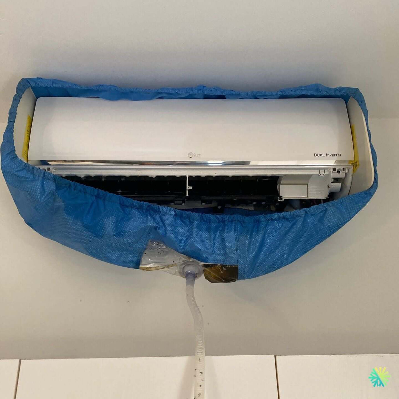 Réparation d’une thermopompe murale LG Dual Inverter à Sainte-Julie