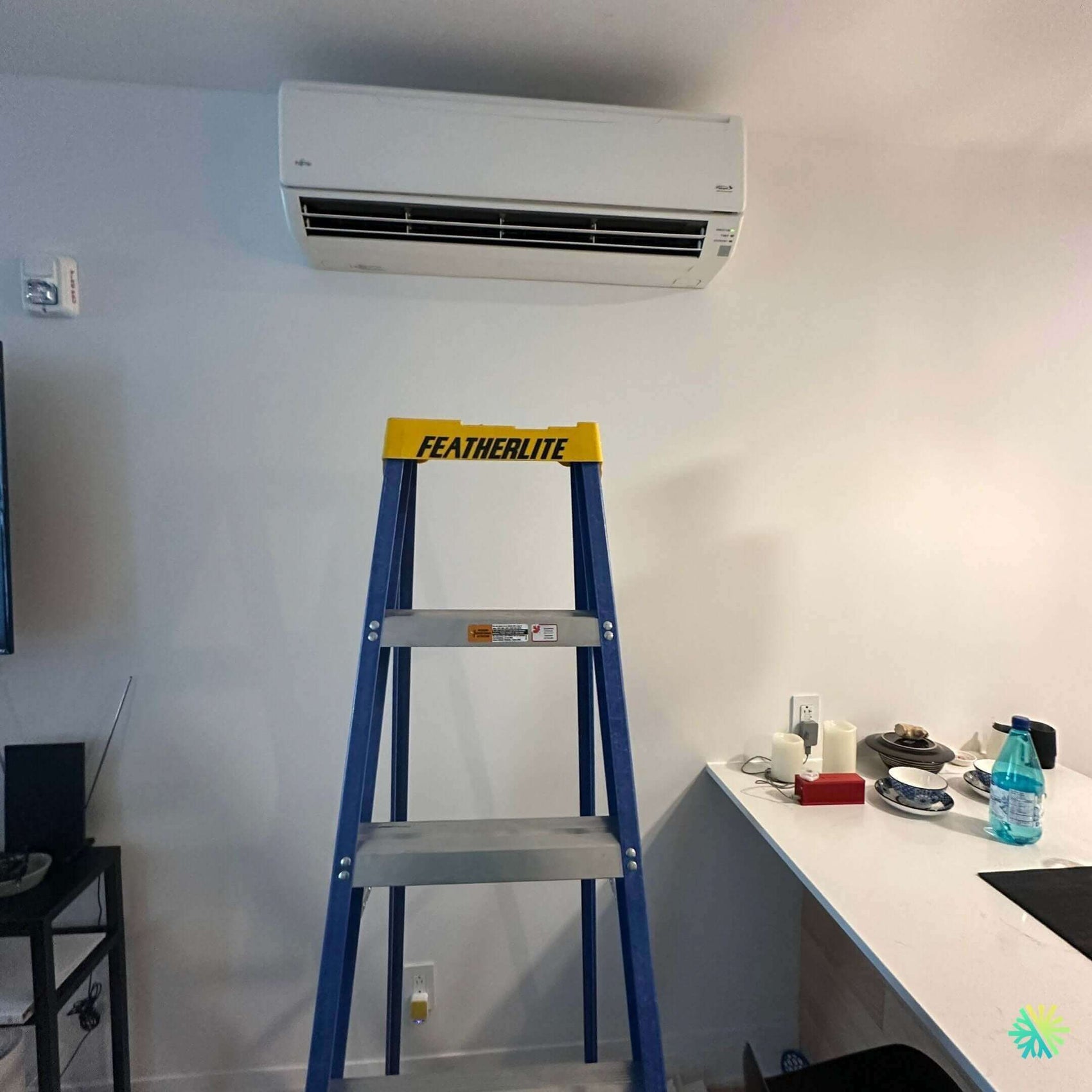 Installation d’une LG thermopompe murale à Brossard