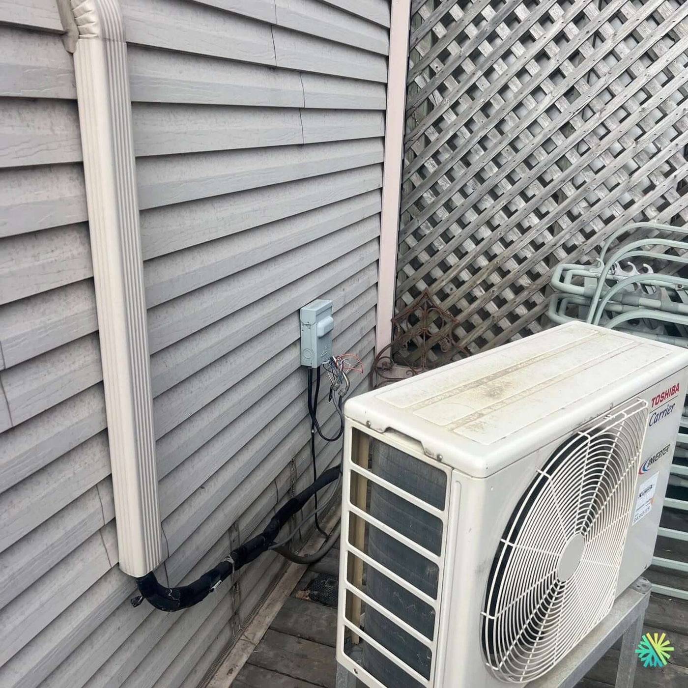Réparation d’une thermopompe murale Toshiba Carrier à Sainte-Julie