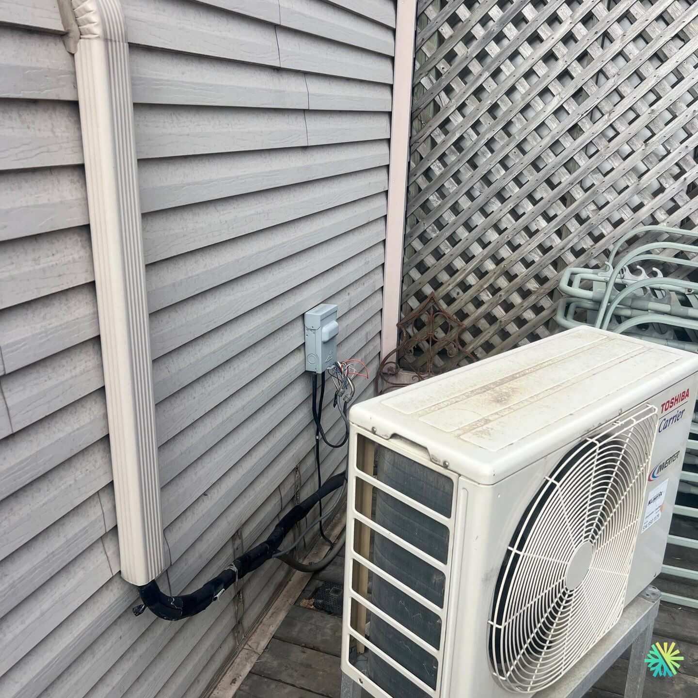 Réparation d’une thermopompe murale Toshiba Carrier à Sainte-Julie