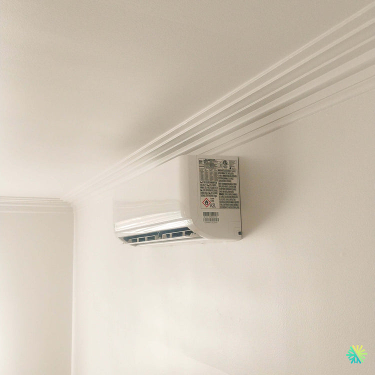 Installation d’une thermopompe murale ELIOS EMC 12 000 BTU à Howick en Montérégie