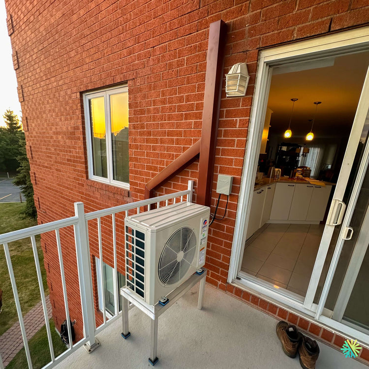 Installation d’une thermopompe GREE FREE MATCH R32 DoubleZone 2 têtes à Saint-Bruno sur la Rive Sud