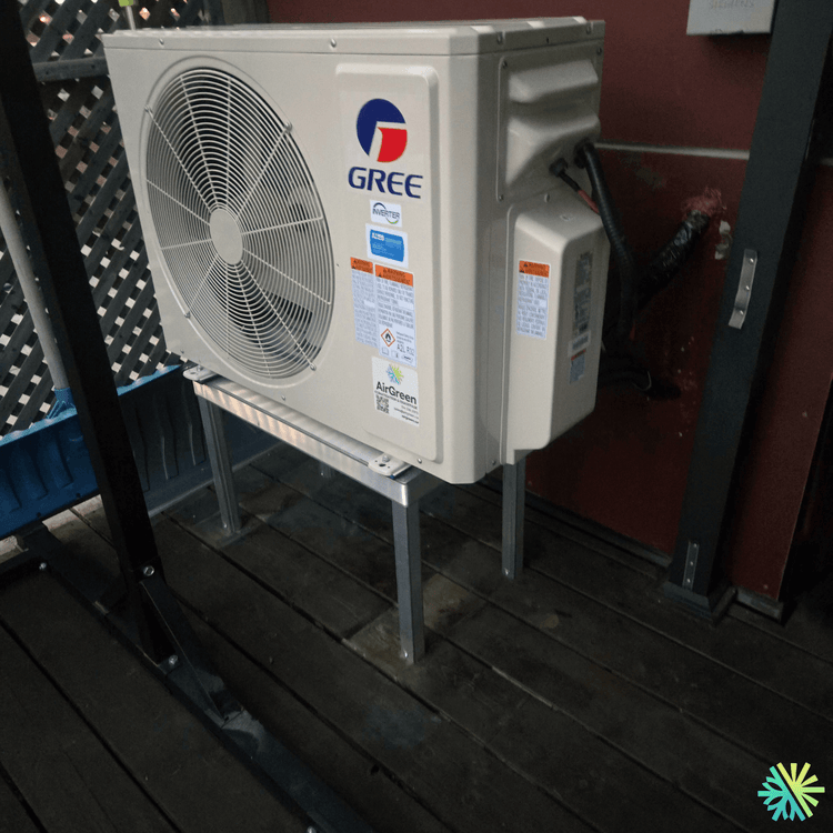 Installation d’une thermopompe MultiZone Gree FreeMatch à Ville-Marie (Montréal)