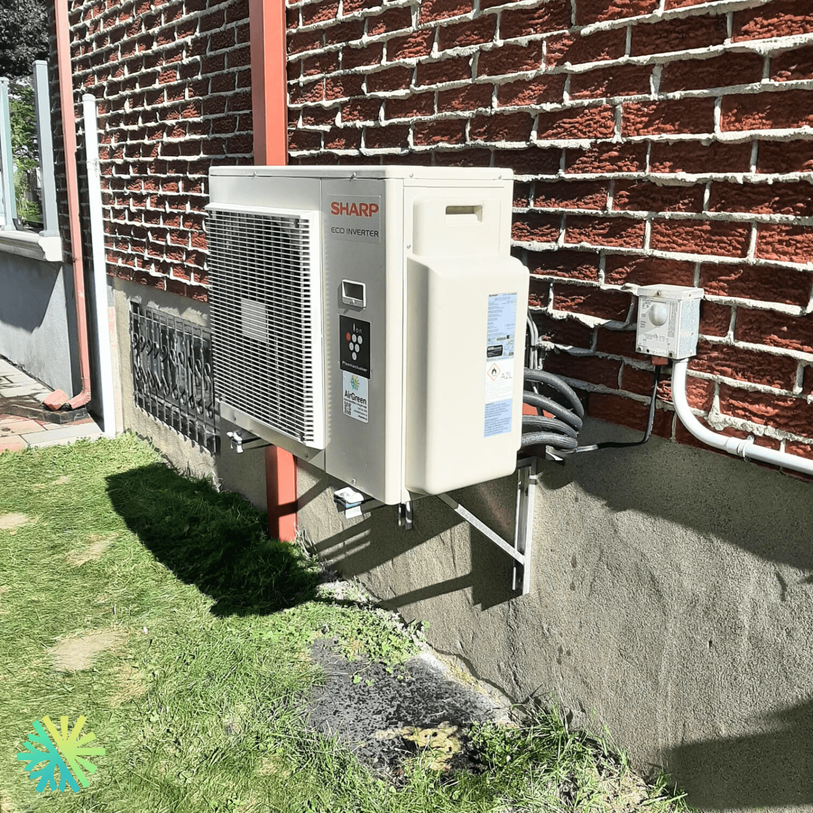 Installation d’une thermopompe double zone SHARP BU à Dollard-des-Ormeaux