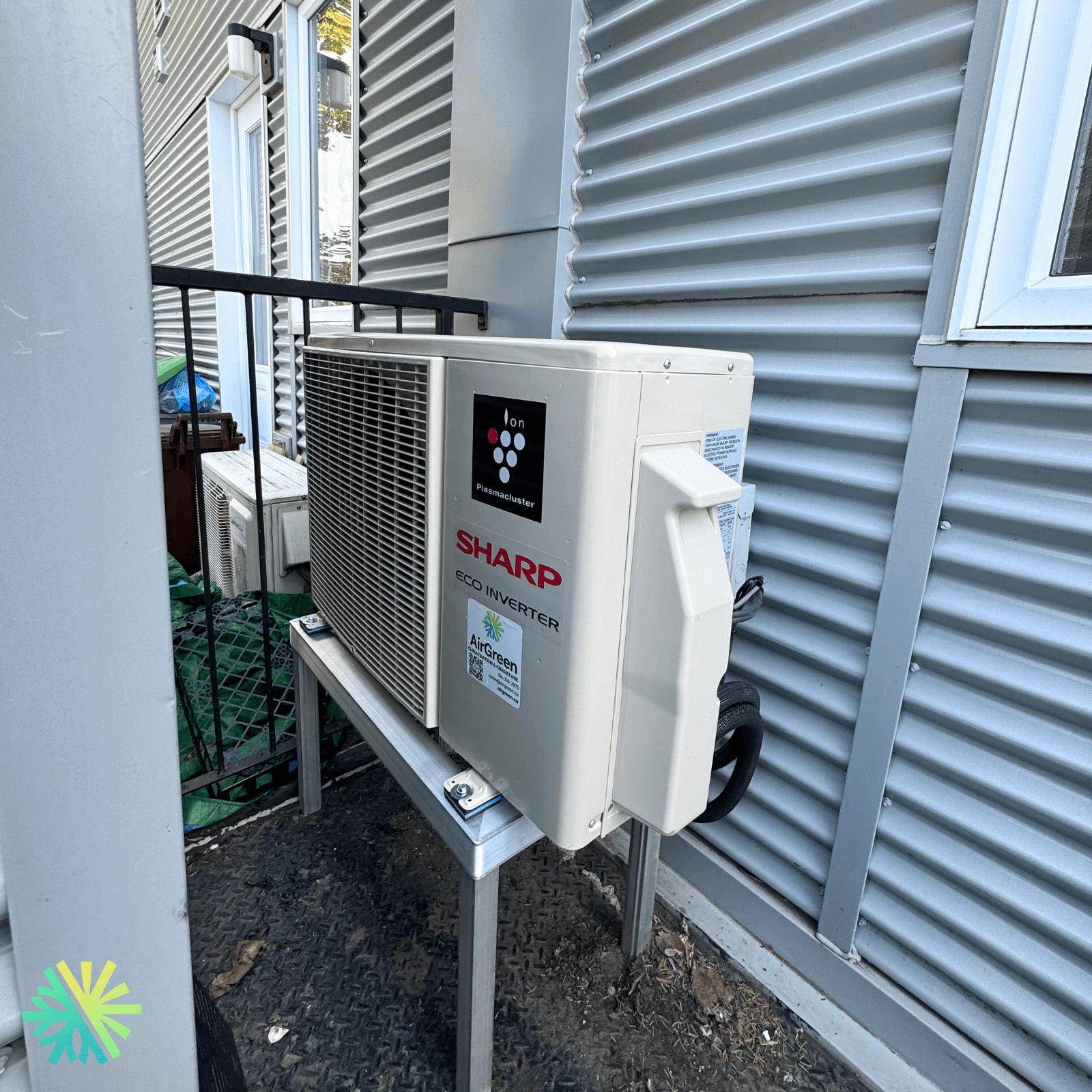 Installation d’une thermopompe murale SHARP ZHU1 à Saint-Lambert