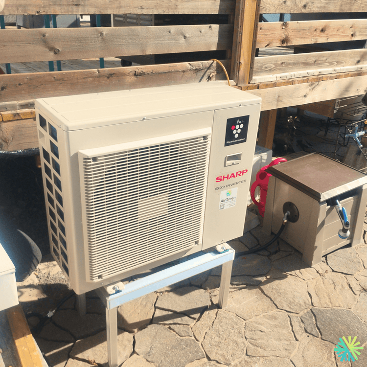 Installation d’une thermopompe murale Sharp à LaSalle