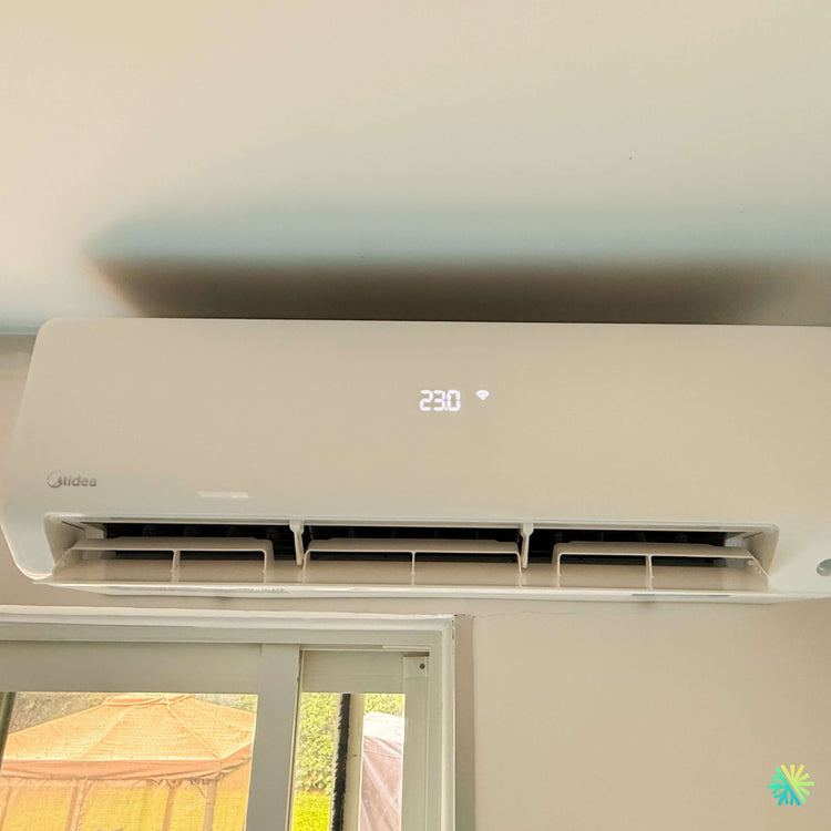 Installation d’une thermopompe murale MIDEA MIDEA35 à Saint-Bernard-de-Lacolle, en Montérégie