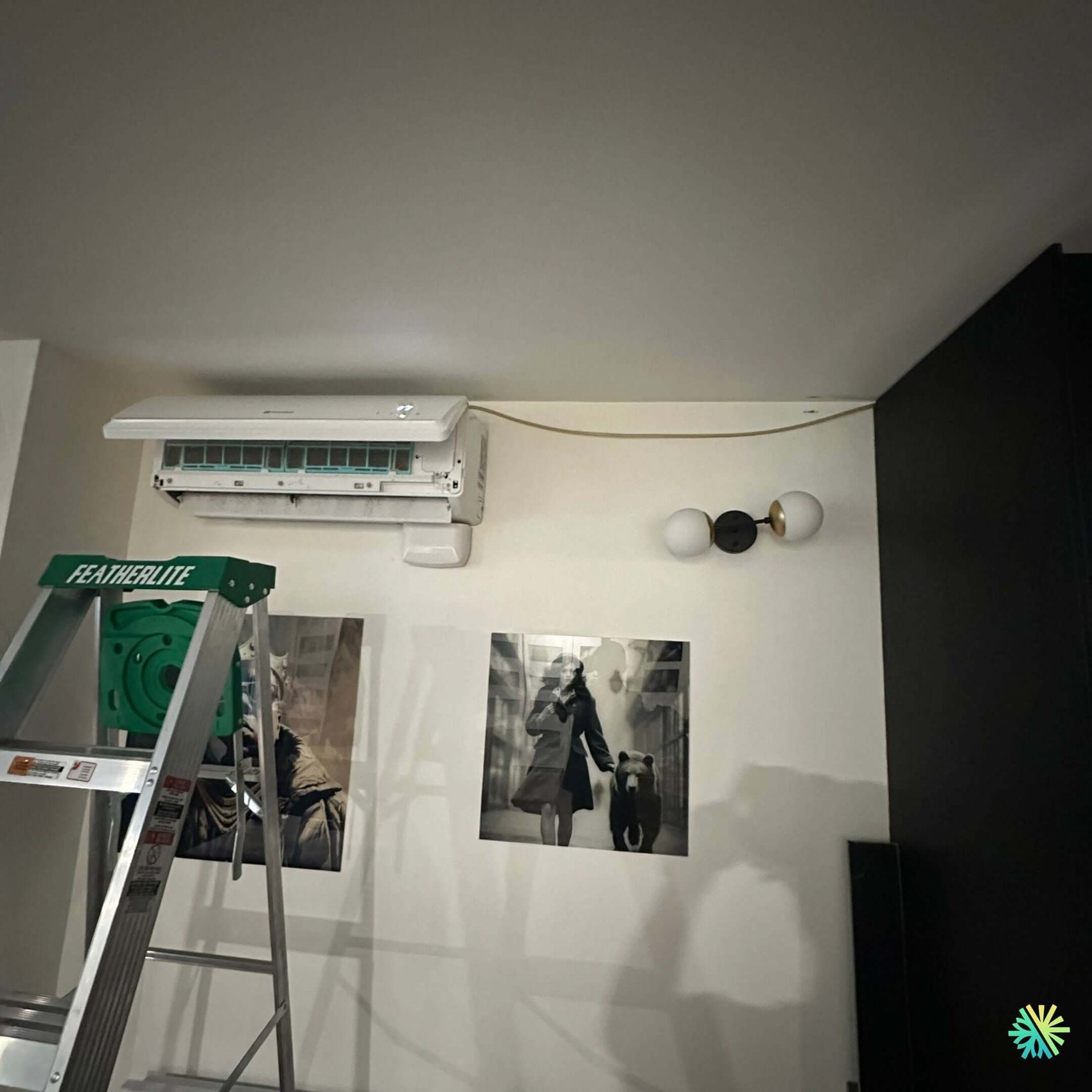 Nettoyage d’un climatiseur mural à Côte-des-Neiges–Notre-Dame-de-Grâce