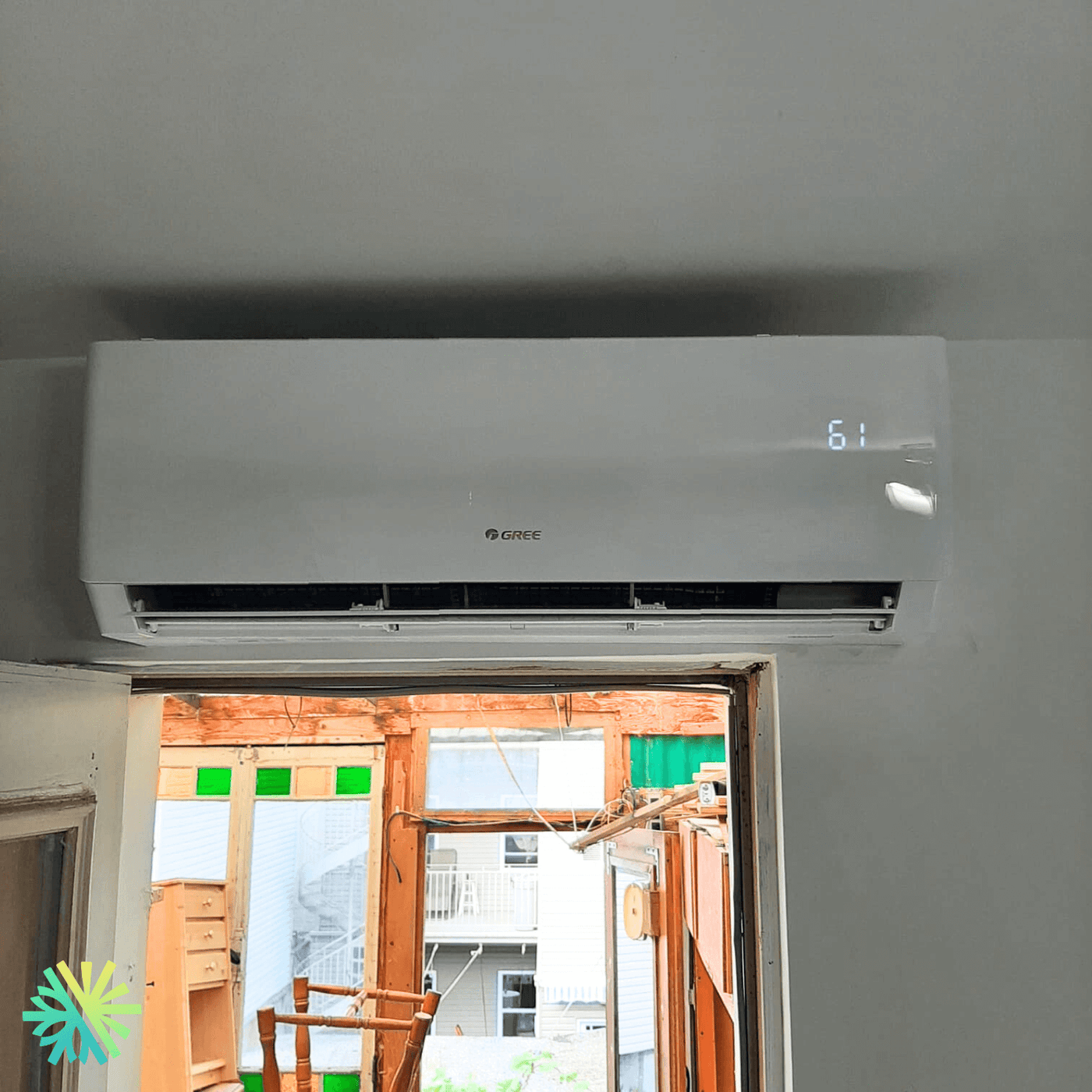 Installation d’une thermopompe murale Gree Vireo GEN3 à Lorraine