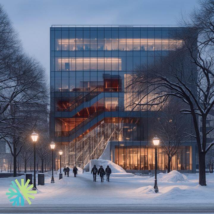 Technicien effectuant des réparations de chauffage commercial à Montréal en hiver, Existe-t-il des services de chauffage commercial à Montréal?