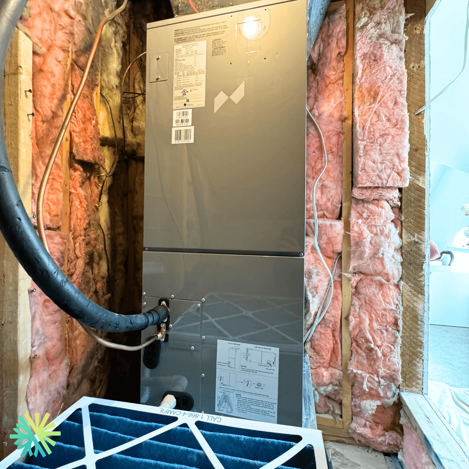 Installation d’une Fournaise Électrique ELIOS FEA24HIAHUU230X7 à Montréal