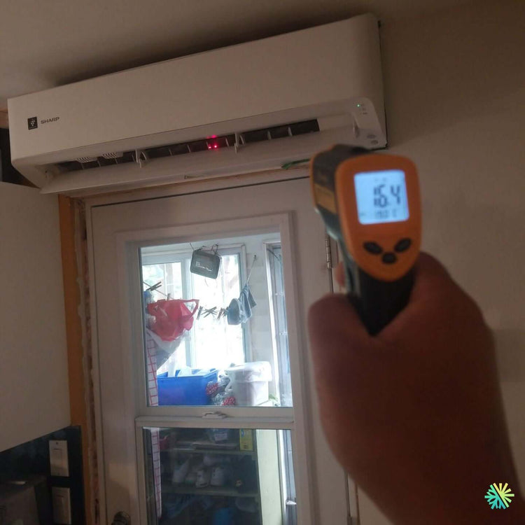 Réparation d’un climatiseur mural Sharp à Lachine