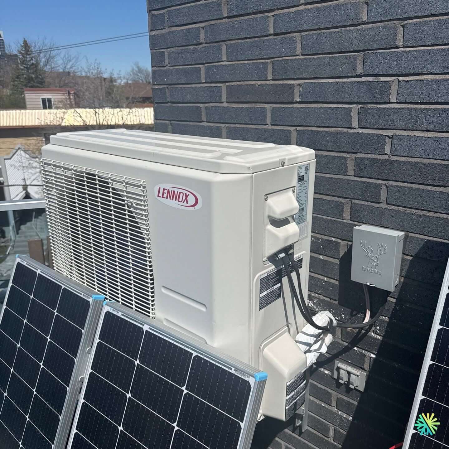 Installation d’une Lennox thermopompe centrale à Rosemont–La Petite-Patrie