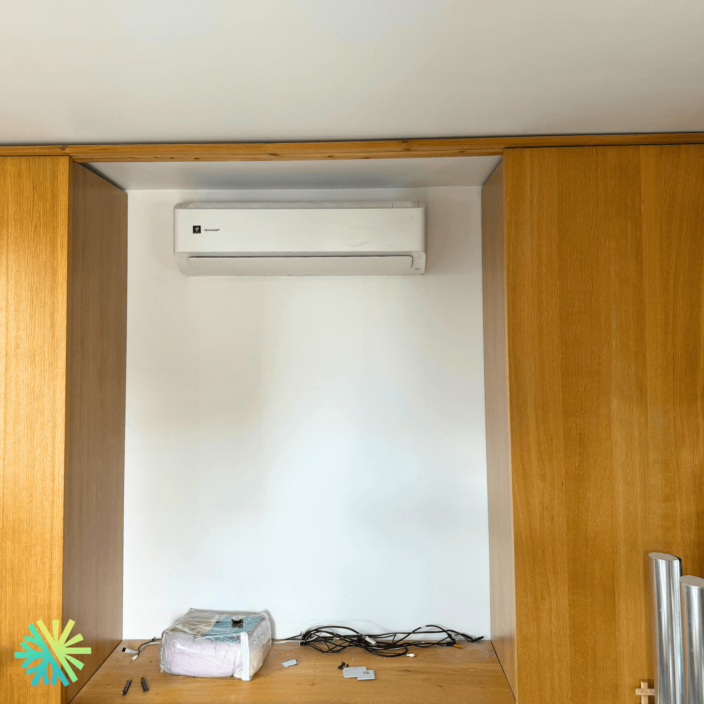 Installation d'une thermopompe Mini Split Sharp ZU1 à Blainville, Rive Nord