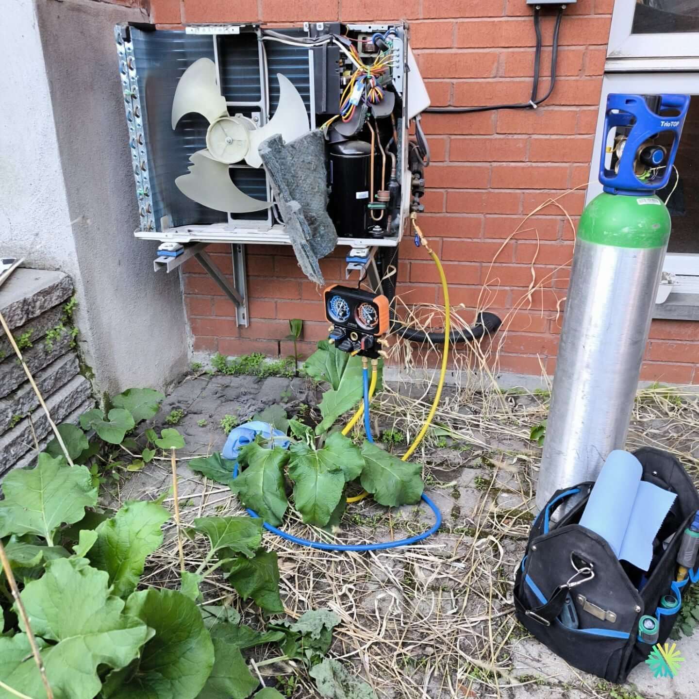 Réparation d’une thermopompe murale Gree à Verdun