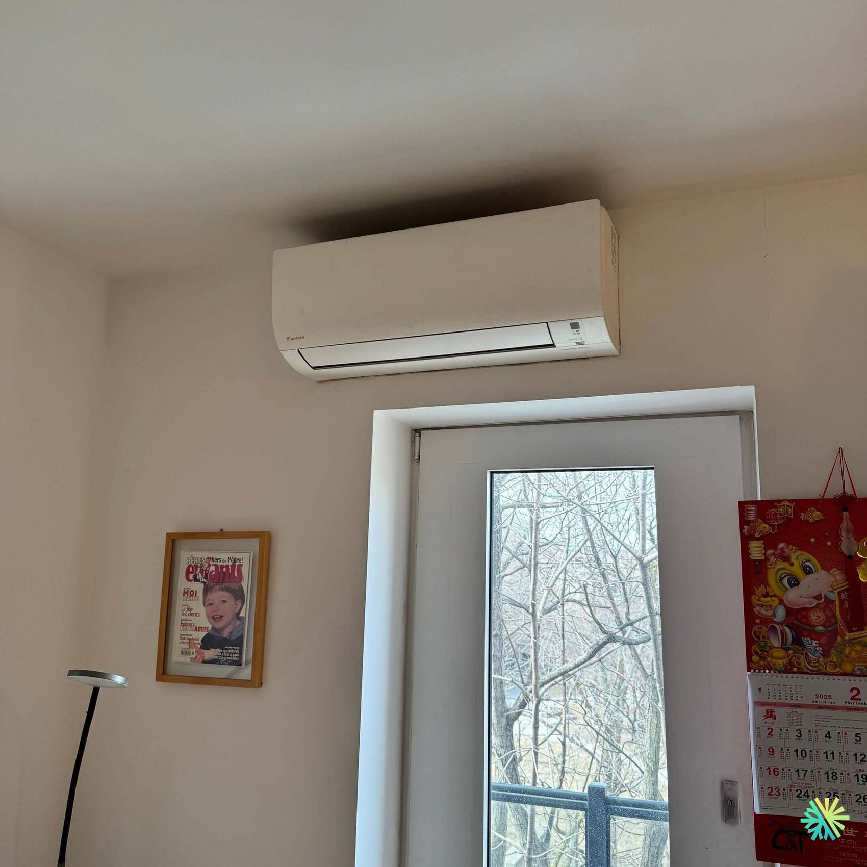 Installation d’une Daikin thermopompe murale à Rosemont–La Petite-Patrie