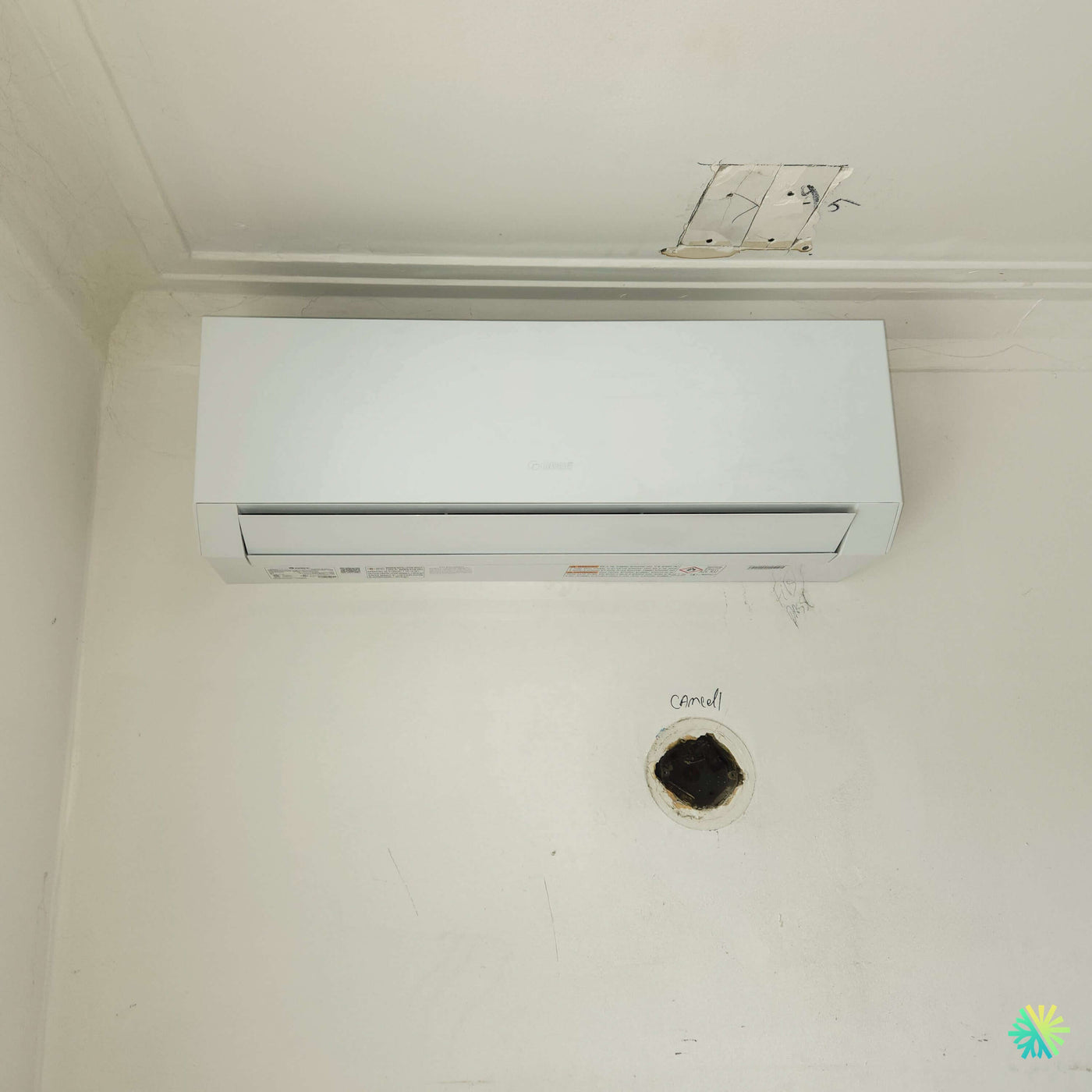 Installation d’une GREE CLIVIA R32 Thermopompe Murale – Climatiseur – Mini Split à Saint-Constant sur la Rive Sud