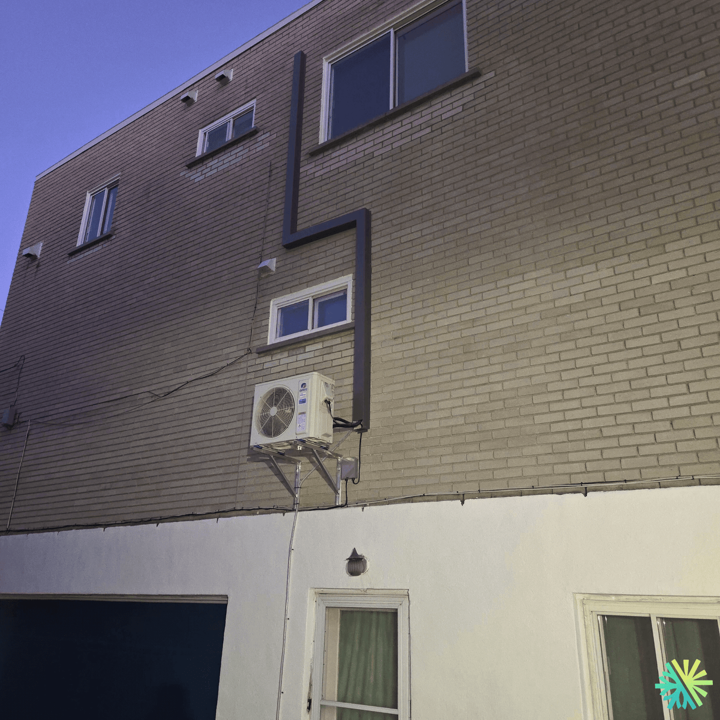 Installation d’une thermopompe murale Gree Charmo à Rosemont–La Petite-Patrie (Montréal)