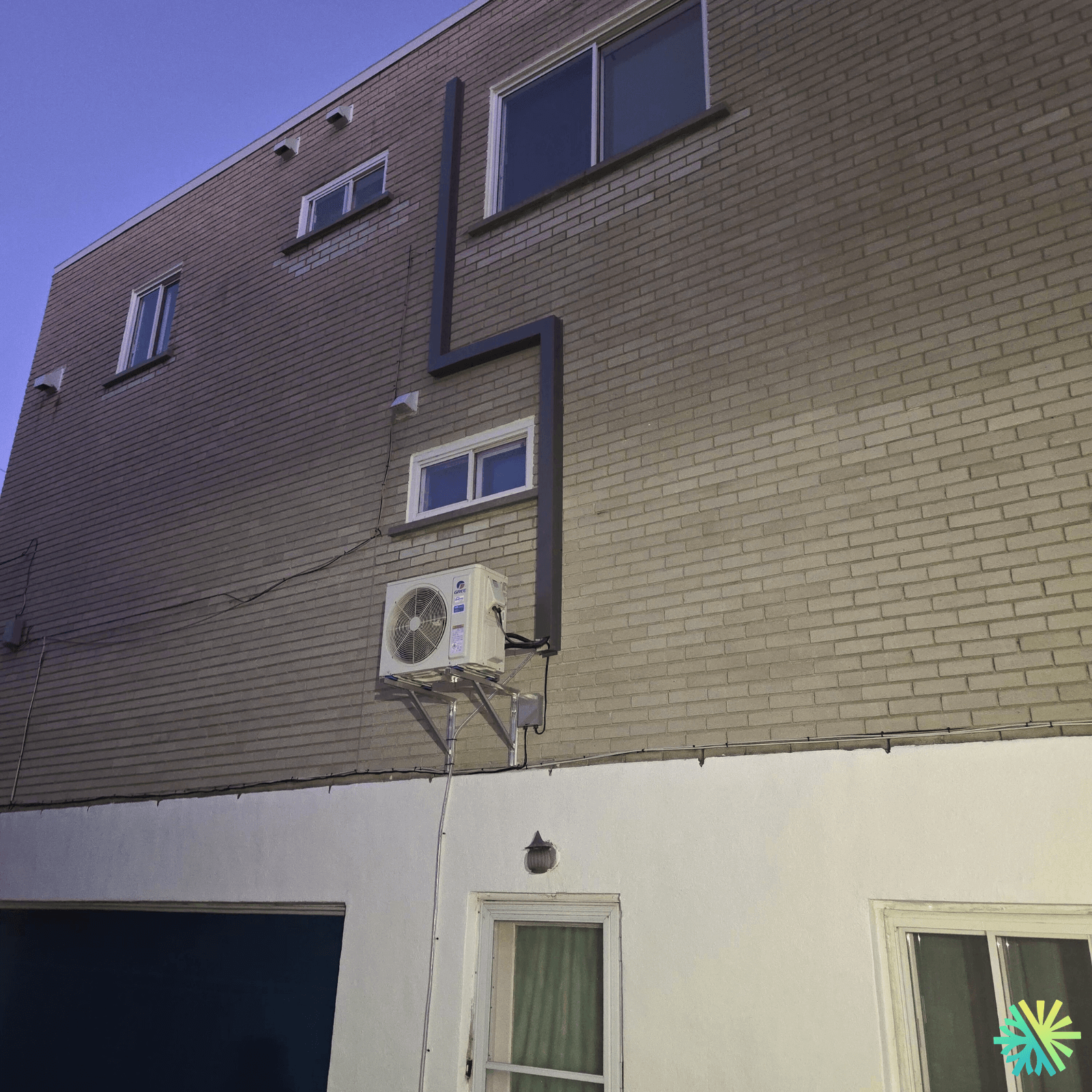 Installation d’une thermopompe murale Gree Charmo à Rosemont–La Petite-Patrie (Montréal)