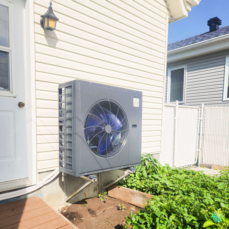 Installation d’une thermopompe centrale MIDEA EVOX G3 à Saint-Lazare, en Montérégie