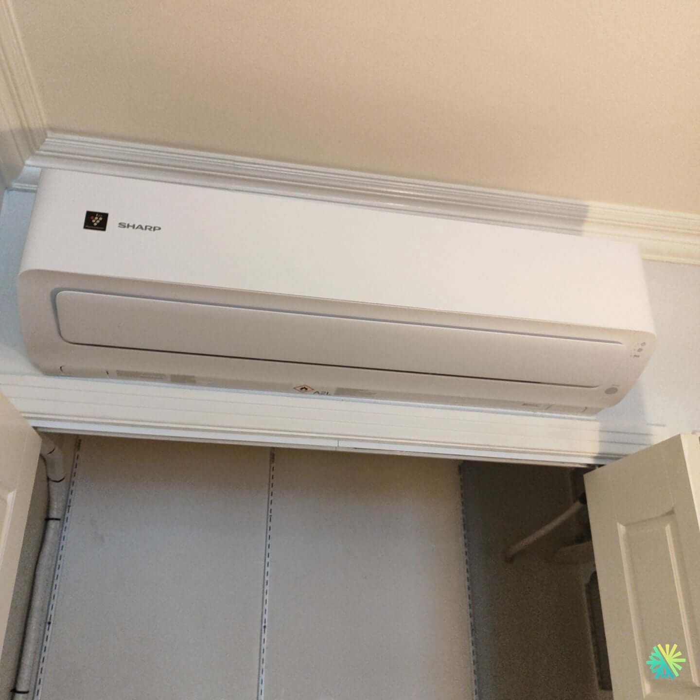 Installation d’une Sharp thermopompe murale à Outremont