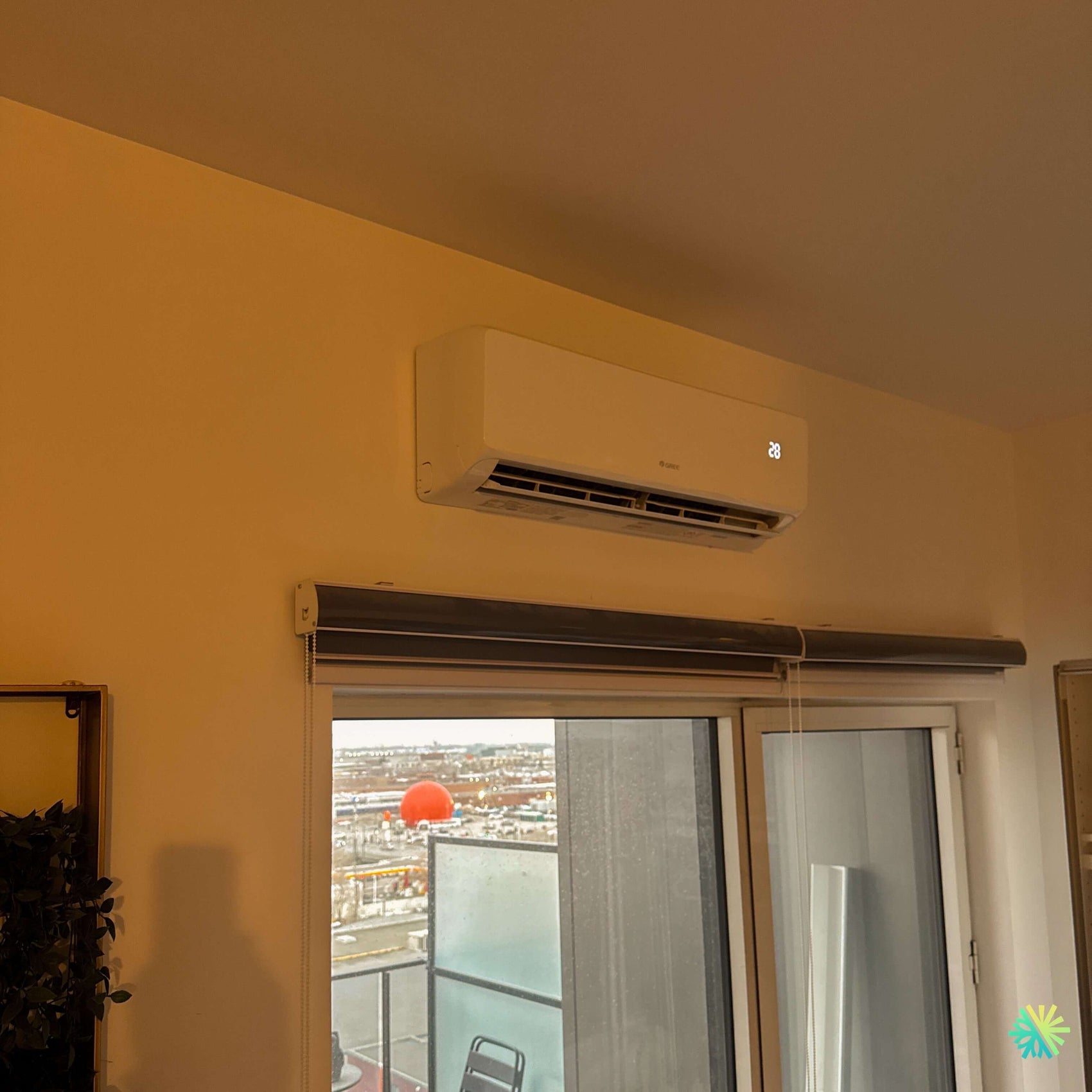 Installation d’une GREE VITA R32 Thermopompe Murale - Climatiseur - Mini Split à Delson sur la Rive Sud
