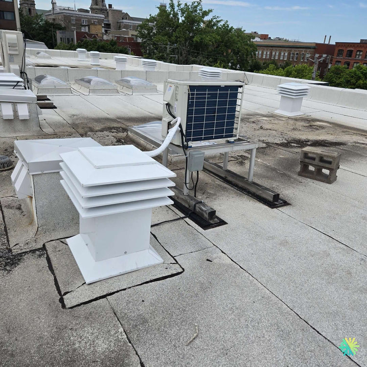 Installation d’une Midea Midea28 (R-454B) thermopompe murale à Rosemont–La Petite-Patrie