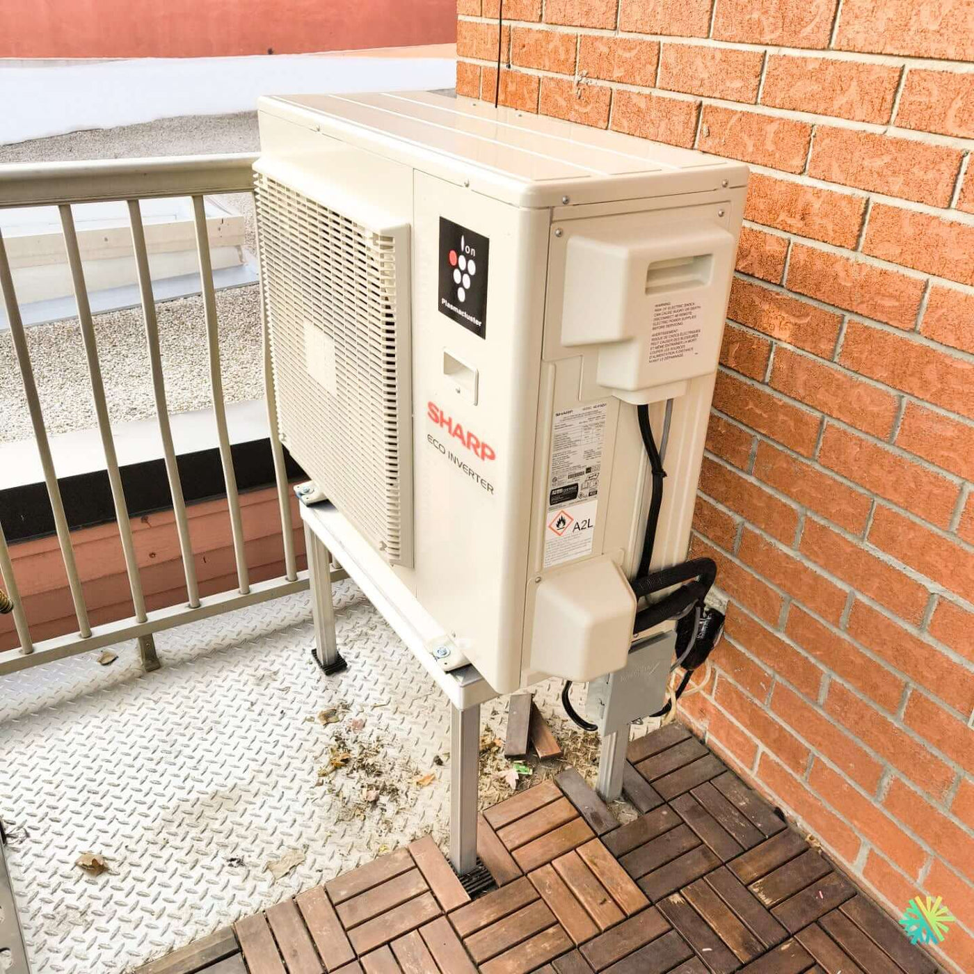 Installation d'une Thermopompe Murale SHARP ZU1 18 000 BTU à Saint-Jean-sur-Richelieu