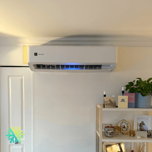 Installation d’une thermopompe murale SHARP ZHU1 à Rivière-des-Prairies–Pointe-aux-Trembles