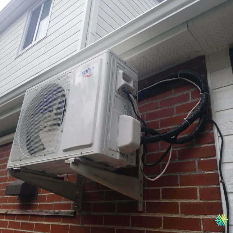 Installation d’une Zephyr série résidentielle thermopompe murale à Chomedey (Laval)