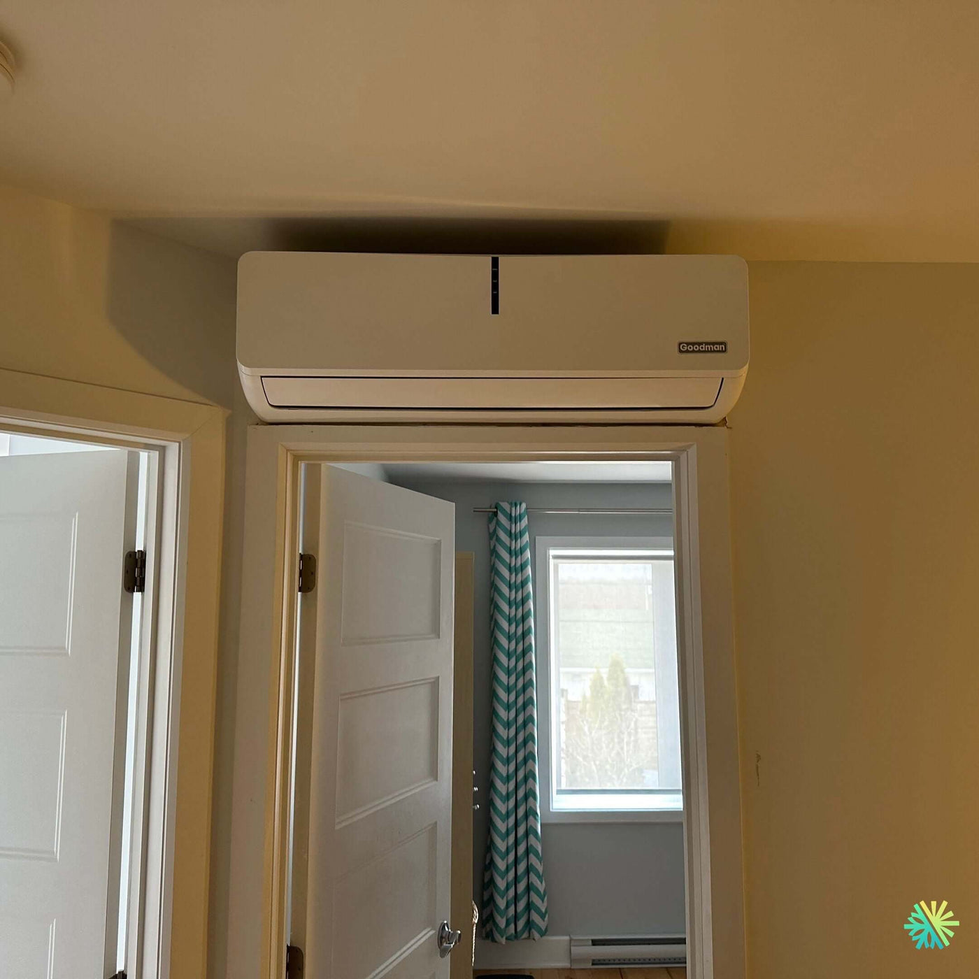 Installation d’une Goodman thermopompe murale à Villeray