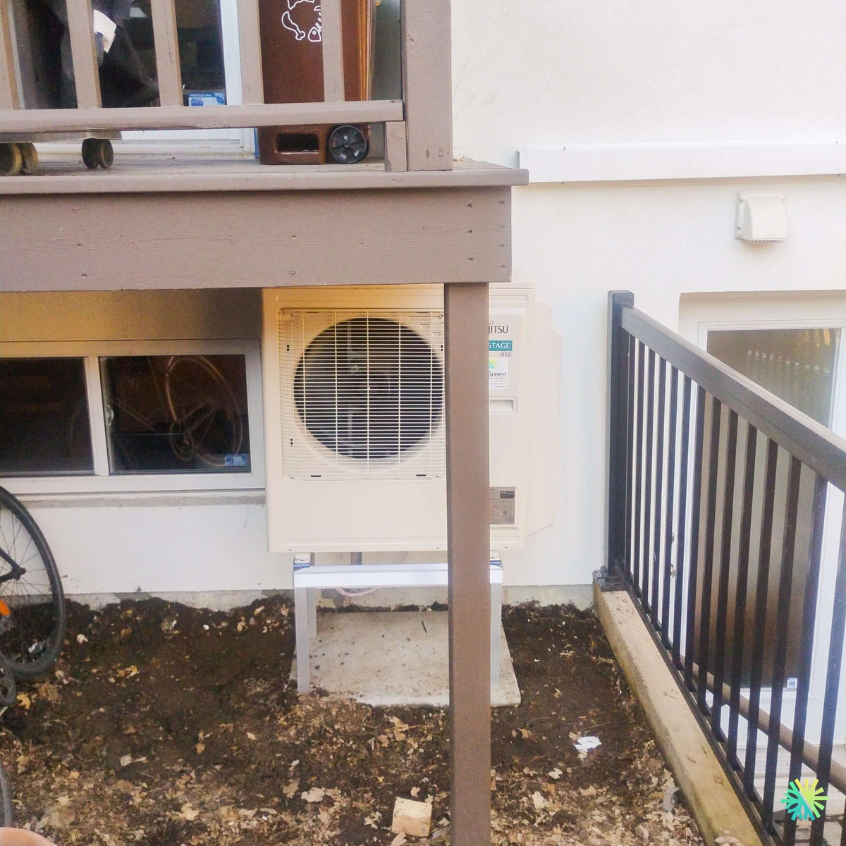 Installation d’une thermopompe double zone Fujitsu AIRSTAGE Aquila XLTH à Terrasse-Vaudreuil