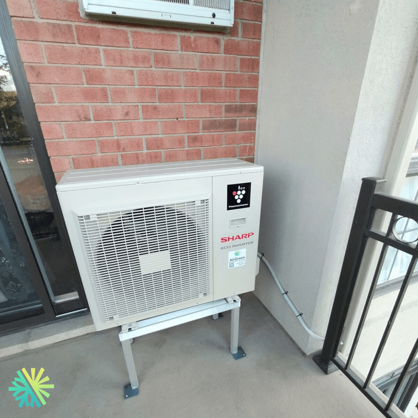 Installation d'une Thermopompe Mini Split SHARP ZU1 à Sainte-Catherine, Rive-Sud