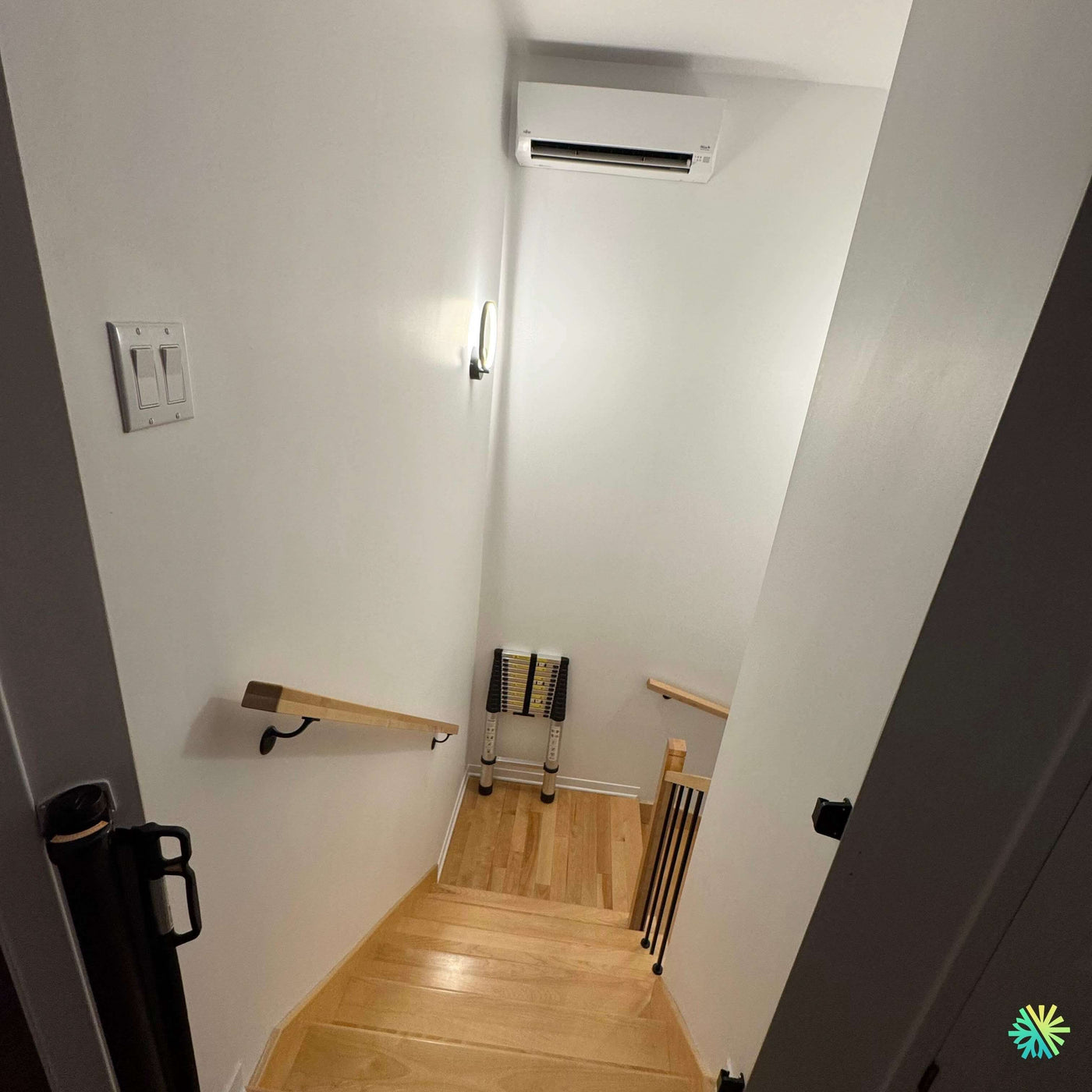 Installation d’une Sharp Eco Inverter thermopompe murale à Rosemont–La Petite-Patrie