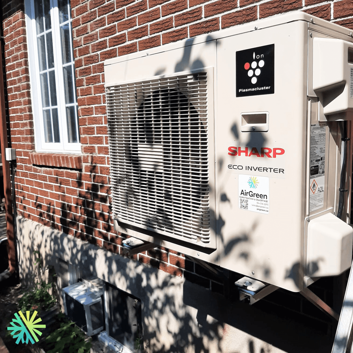 Installation d’une Thermopompe Mini Split SHARP ZU1 de 24 000 BTU à Oka