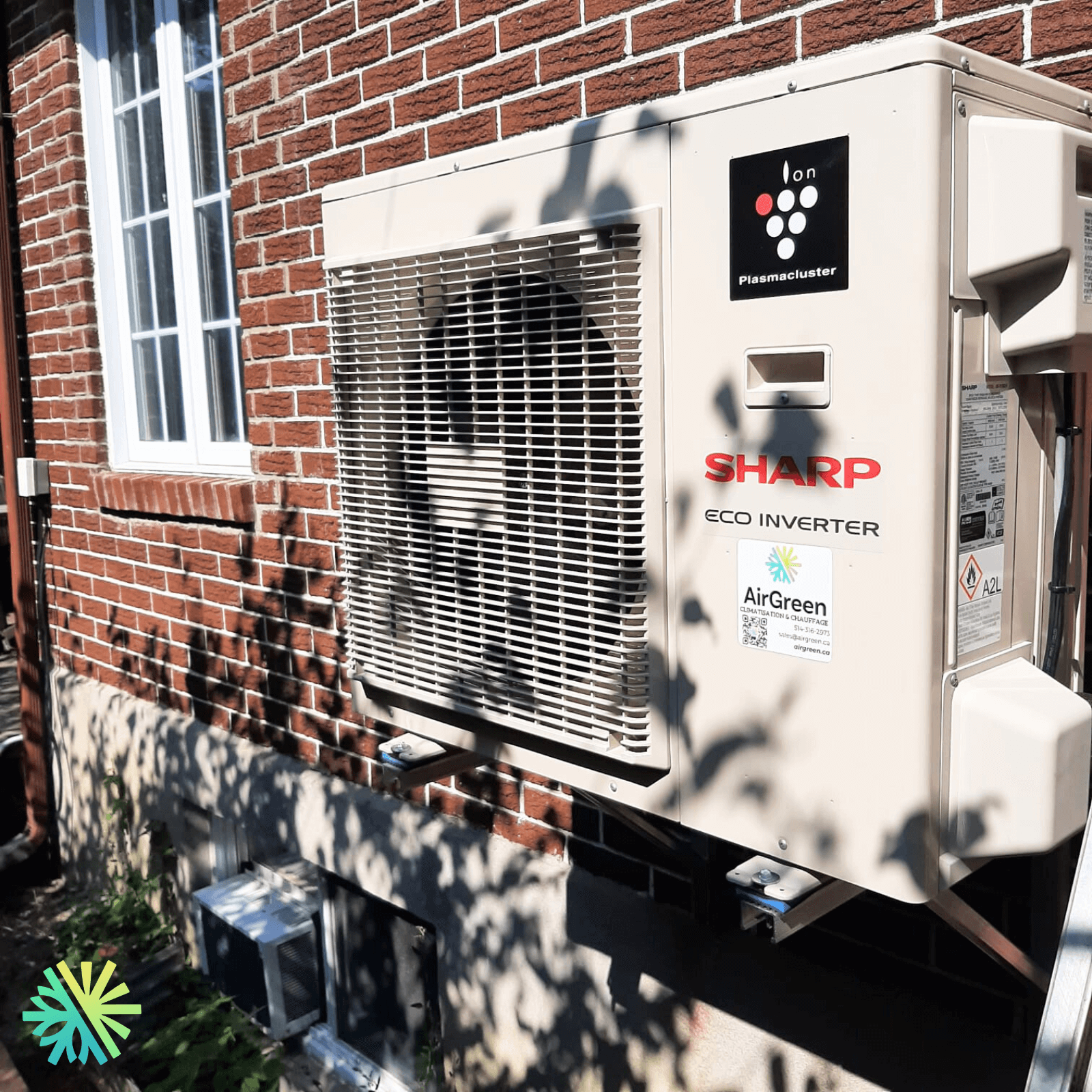 Installation d’une Thermopompe Mini Split SHARP ZU1 de 24 000 BTU à Oka