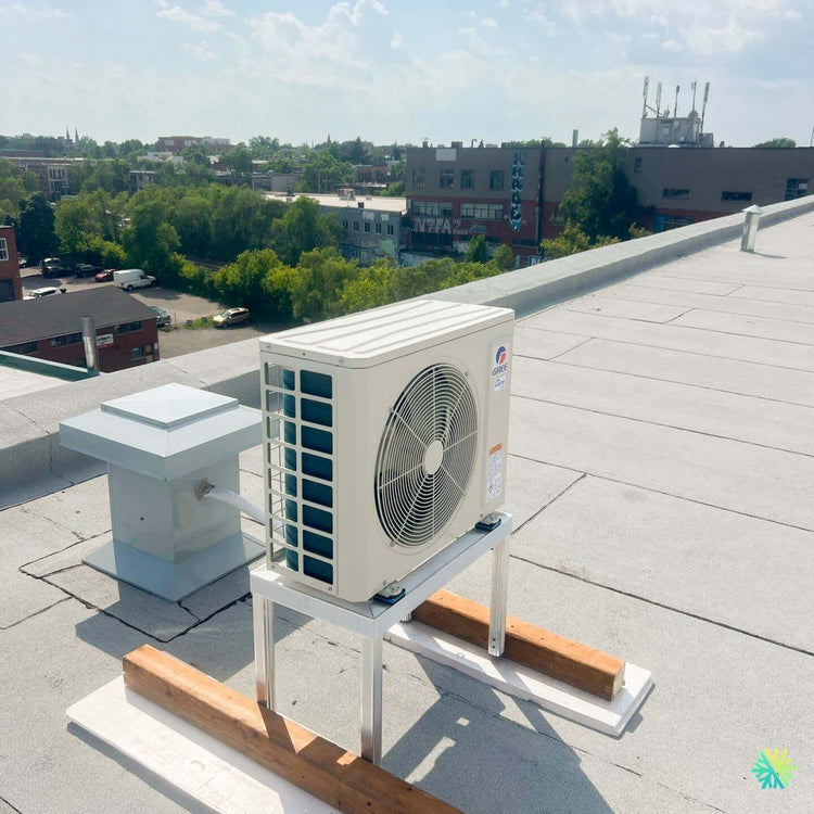 Ce triplex a été équipé sans aucun conduit apparent : mission design réussie