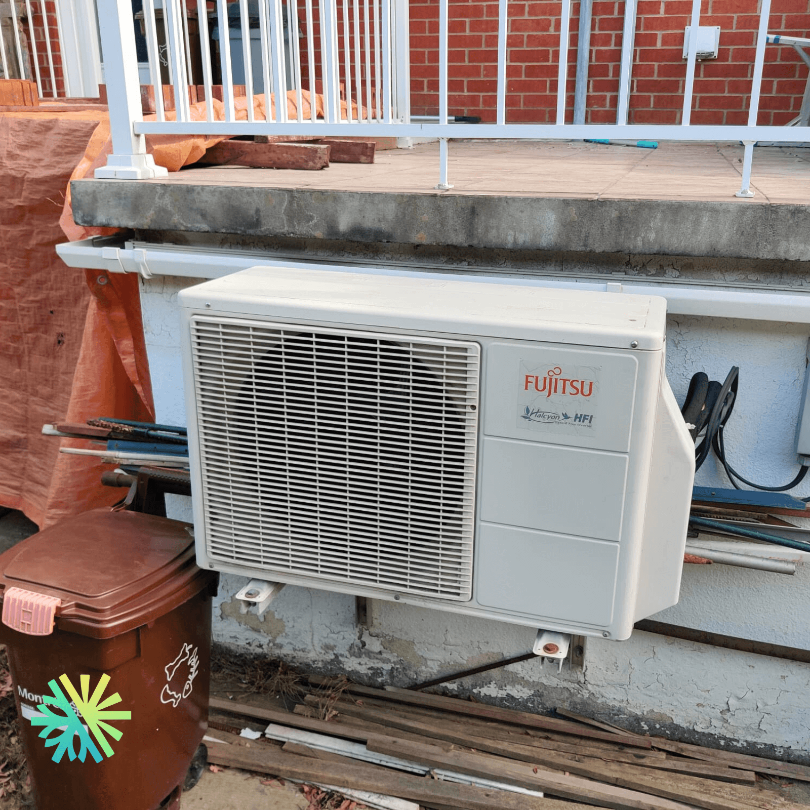 Réparation d’une thermopompe mini split Fujitsu à Chambly