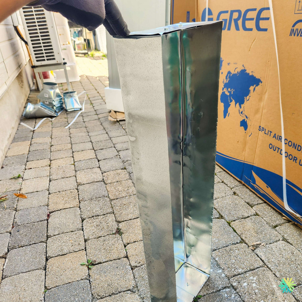 Installation d’une thermopompe gainable GREE All Match Slim Duct R32 à Ahuntsic-Cartierville : conduits sur mesure, intégration discrète et confort CVAC centralisé