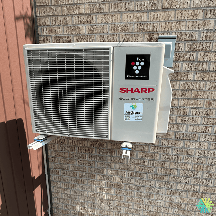 Installation d’une thermopompe murale Sharp à Rosemont–La Petite-Patrie