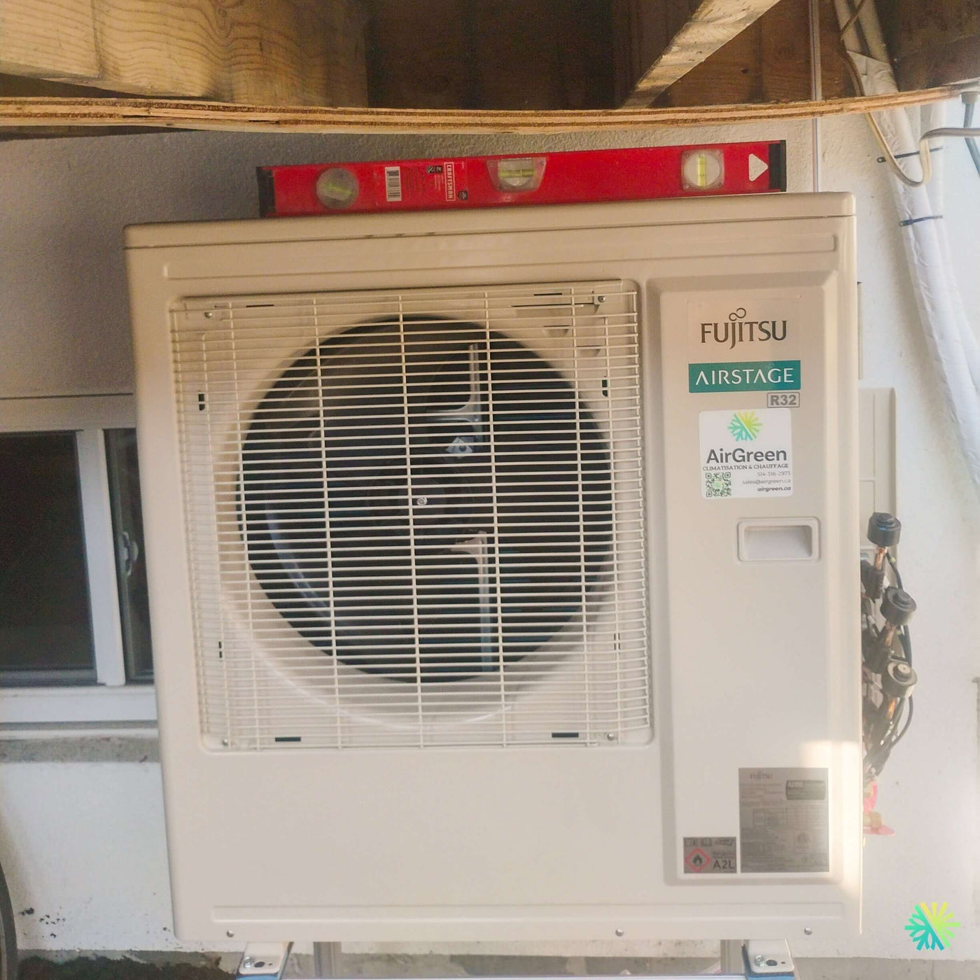 Installation d’une thermopompe FUJITSU Aquila XLTH R32 Double Zone 36 000 BTU à Pierrefonds-Roxboro