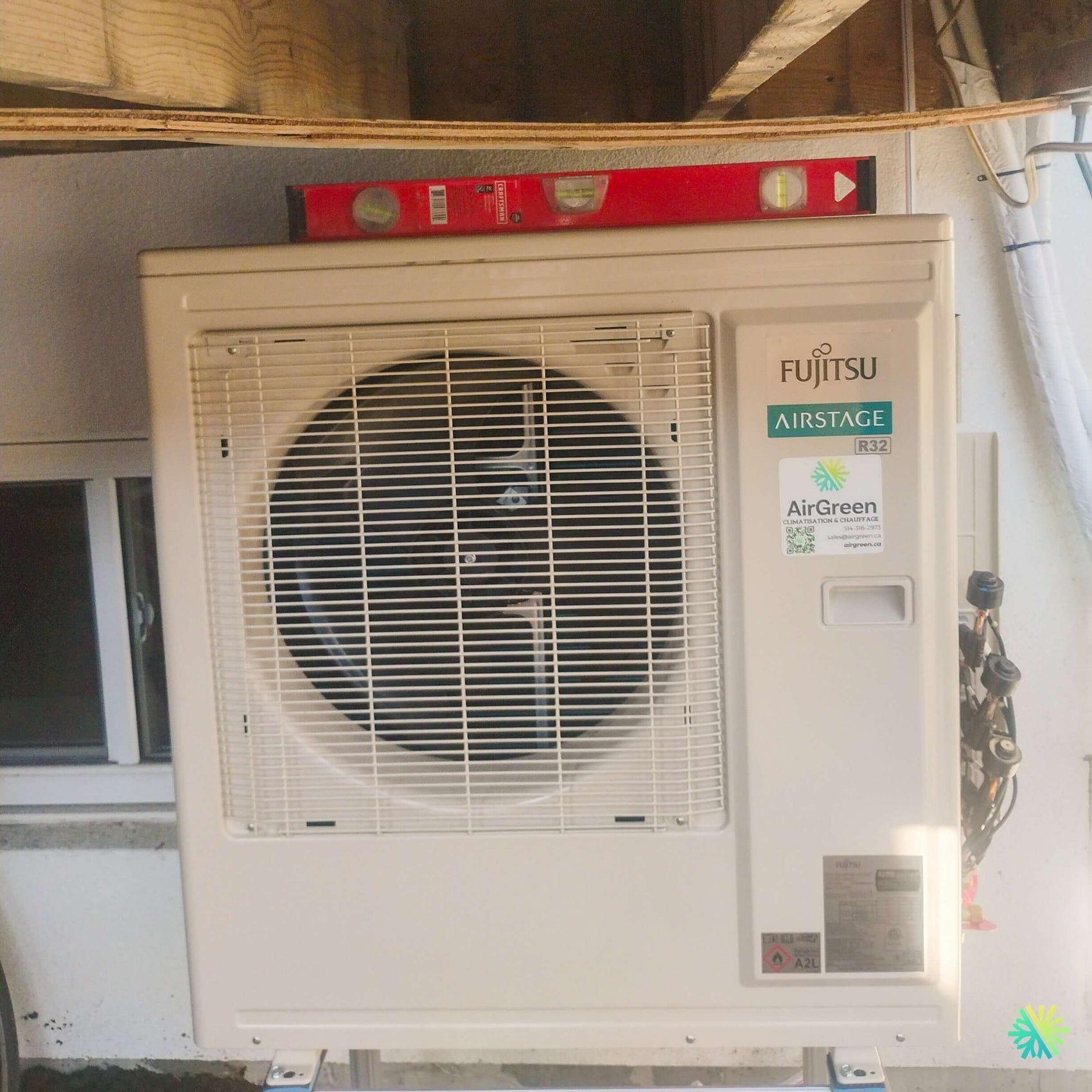 Installation d’une thermopompe FUJITSU Aquila XLTH R32 Double Zone 36 000 BTU à Pierrefonds-Roxboro