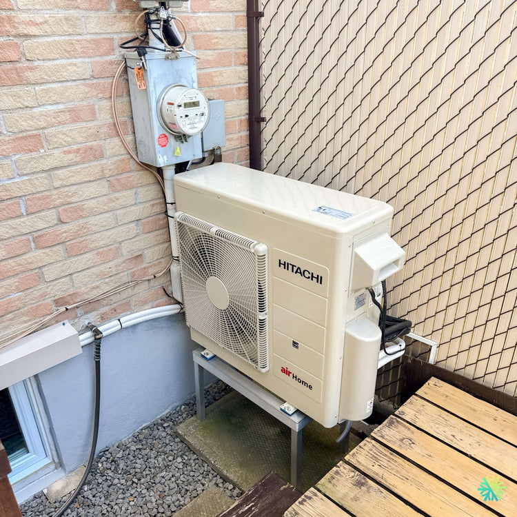 Installation d’une thermopompe multizone Hitachi airHome Multi à Candiac sur la Rive-Sud