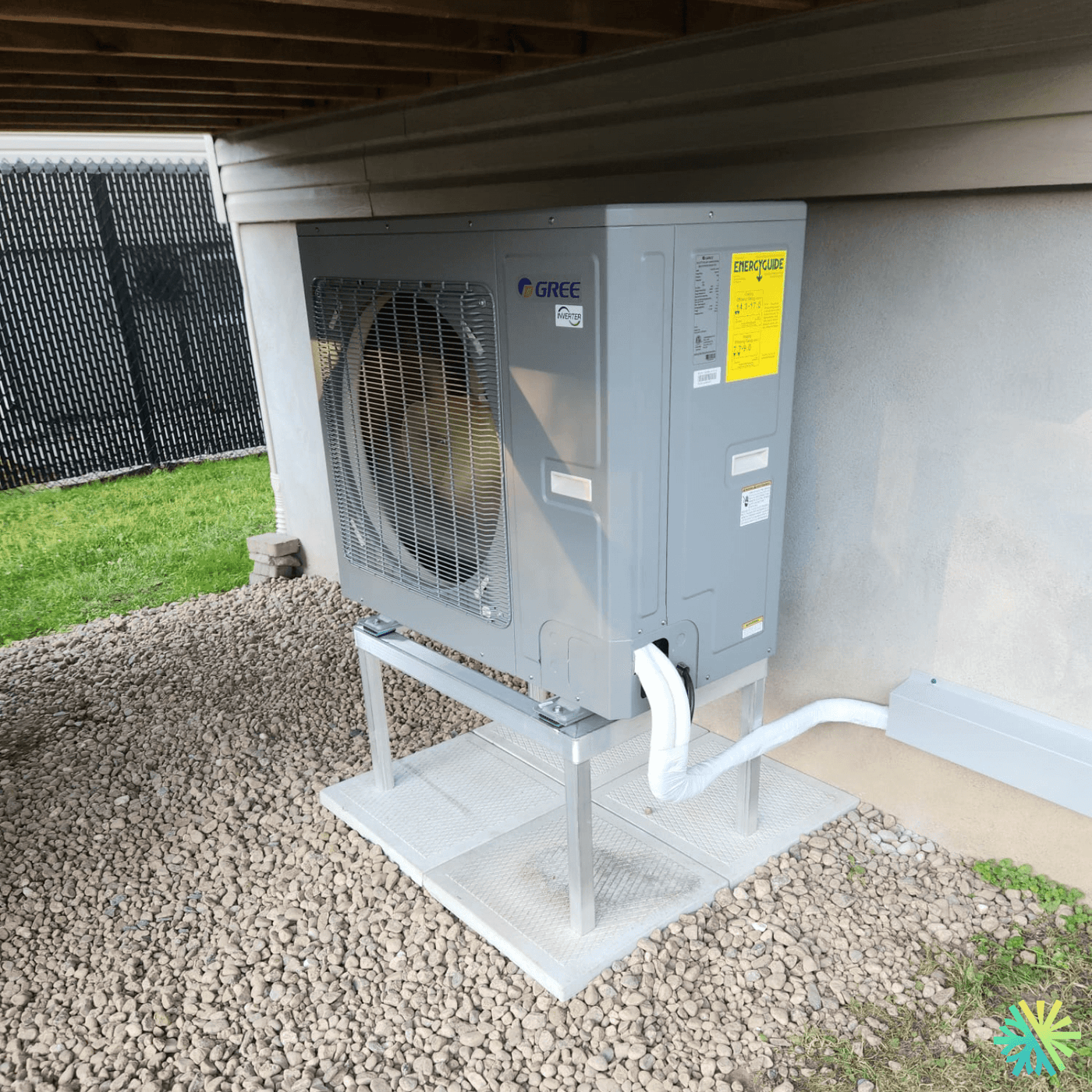 Installation d’une thermopompe centrale Gree à Boucherville