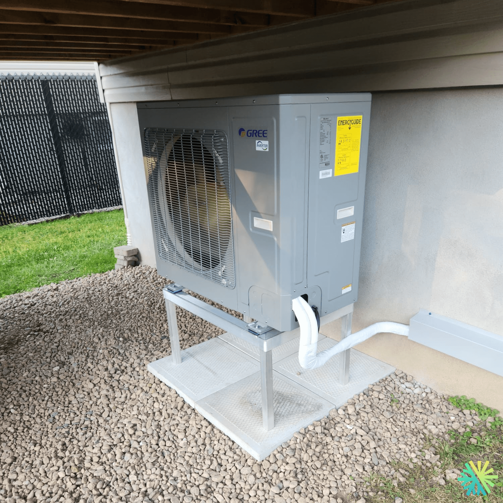 Installation d’une thermopompe centrale Gree à Boucherville