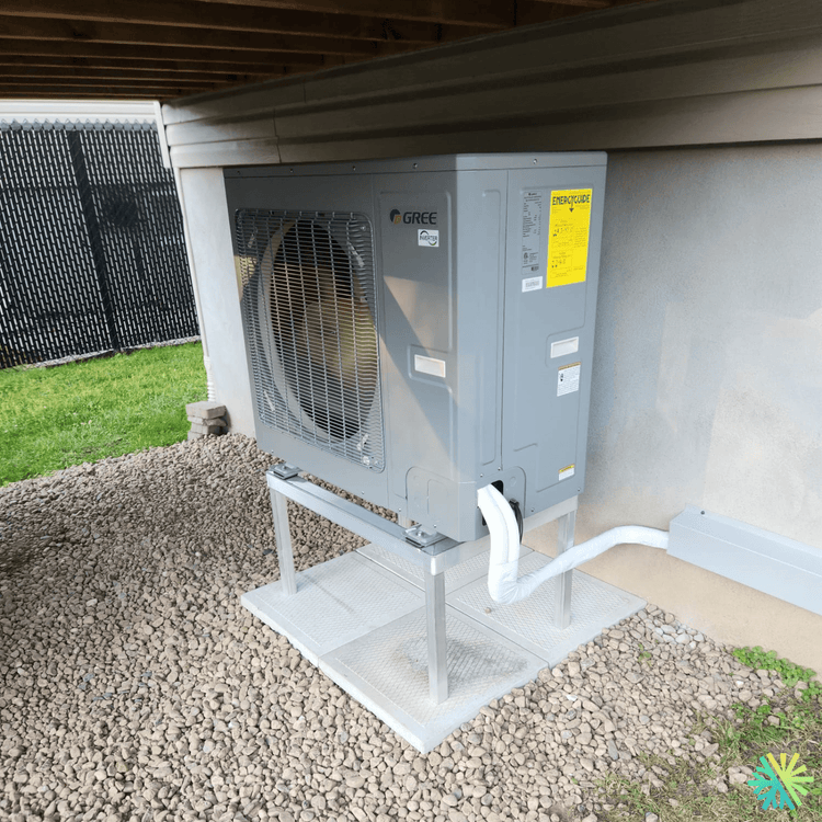 Installation d’une thermopompe centrale Gree à Boucherville