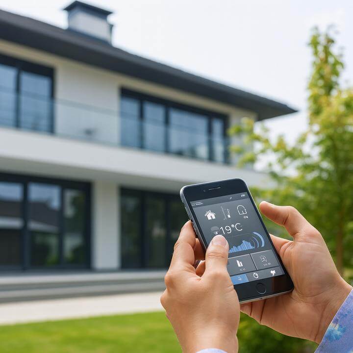 Intérieur moderne avec climatiseur mural installé - Quels sont les avantages d'un climatiseur mural?